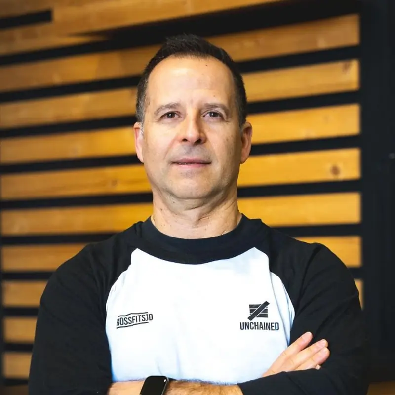 Retrat de Edu, de l'equip de coaches de CrossFit SJD