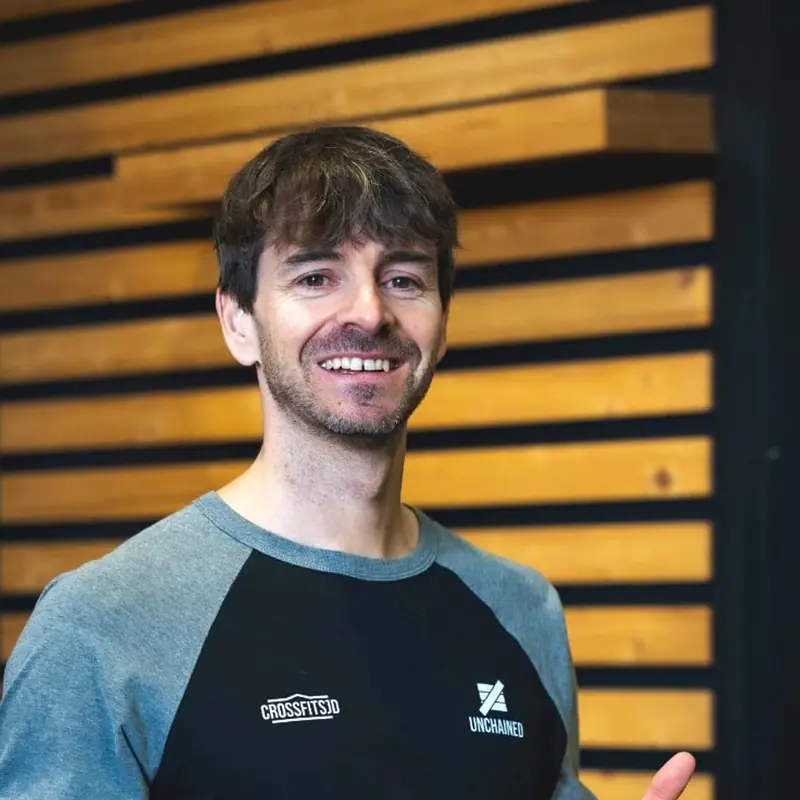 Retrat de Gerard, de l'equip de coaches de CrossFit SJD