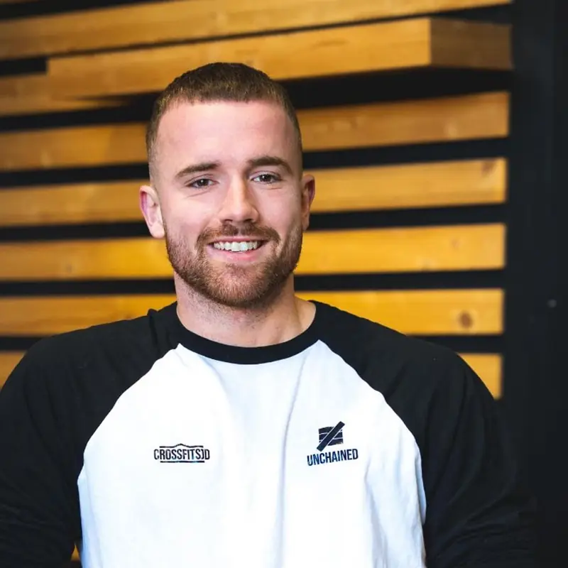 Retrat de Kevin, de l'equip de coaches de CrossFit SJD