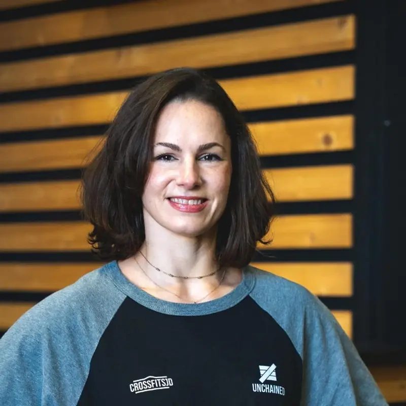 Retrat de Majo, de l'equip de coaches de CrossFit SJD