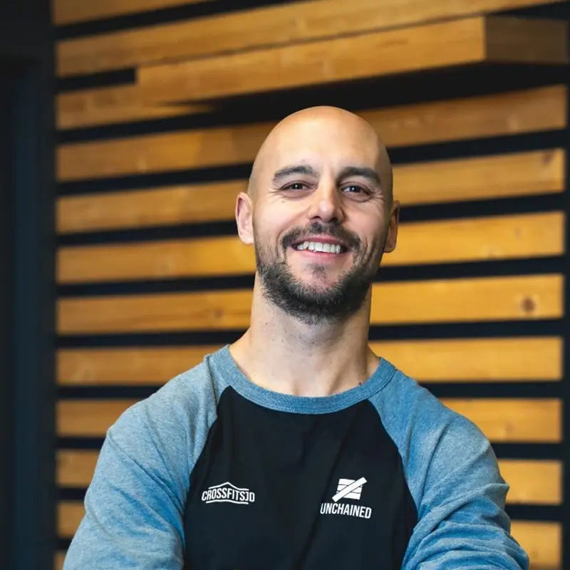 Retrat de Xavi, de l'equip de coaches de CrossFit SJD