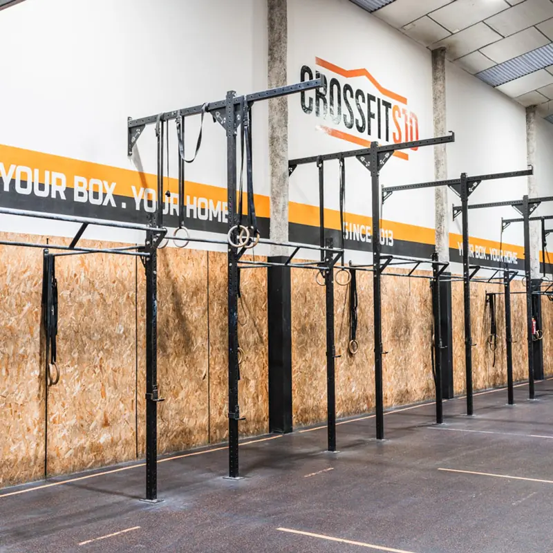 Rig de barres sota el lema «Your box. Your home.»